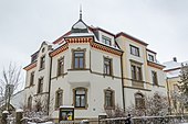 Façade of a house from Ansbach (Germany)