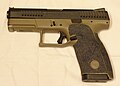 Image 4The CZ P-10C, a polymer frame, semi-automatic, striker-fired pistol