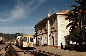 Andenes de la Estación de Inca.