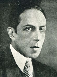 Marcel L'Herbier, portrait anonyme de 1923