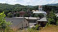 Bryson City, siège du comté.