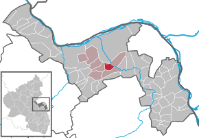 Poziția localității Bubenheim