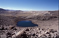 Laguna Bohemia Carhuasantan päässä.