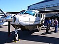 Демонстрация в завода на багажния отсек на Cessna 208B Grand Caravan („Sure Thing“)