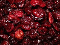 Dried cranberries