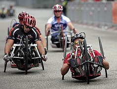 Cursa de handbikes