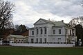 Kumna manor frae the rear side