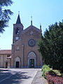 A igreja paroquial