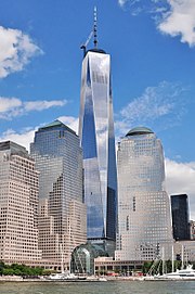 One World Trade Center is currently the tallest skyscraper in the Western Hemisphere.