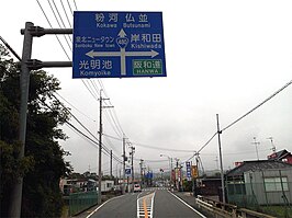 Nationale weg 480 richting Kishiwada-Izumi