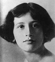 portrait de Simone Weil (1921)