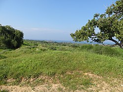 Part of the former village site, in 2015