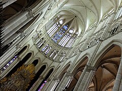 Chœur de la cathédrale d'Amiens.