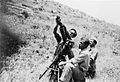 Harel Brigade mortar in action during battle for Qastal