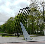 Monument in Reidingpark van Ids Willemsma