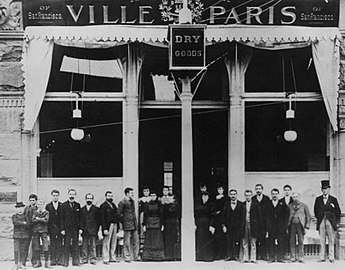 Ville de Paris department store, 1901