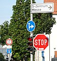 Ankündigung durch ein Spezialzeichen, Deutschland (dies ist kein amtliches Verkehrszeichen nach dem VzKat)