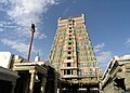 Image 26The large gopuram is a hallmark of Dravidian architecture (from Tamils)