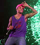 Photograph of a Chris Brown