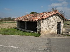 Lavadero público en Lopidana (Vitoria, España).