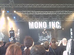 Mono Inc. Amphi festivaaleilla, Kölnissä vuonna 2009