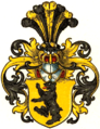 Wappen der Roëll im „Wappenbuch des Westfälischen Adels“