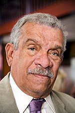 Derek Walcott 1930–2017 Foto: Bert Nienhuis