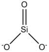 Anion métasilicate