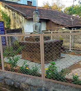 Buddha statue at Jayankondam, maintained by Archeological department