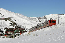 Kleine Scheidegg en Jungfraubahn