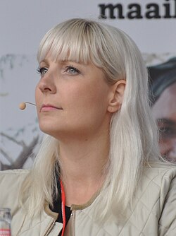 Laura Huhtasaari heinäkuussa 2016.