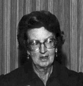 Mary Leakey in 1977.