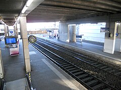 Vue des quais en direction de Paris.