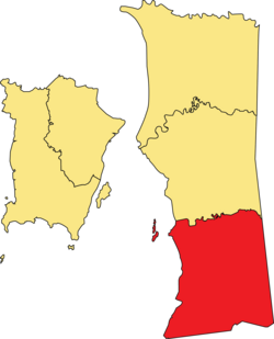 South Seberang Perai within Penang