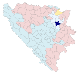 Živinice – Mappa