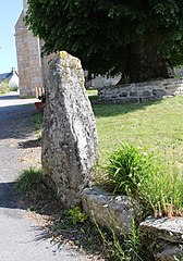 Le menhir.