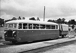 Autorail De Dion-Bouton, type ND no 204 de 1935, ex-CFD Vivarais, Classé MH (1997).