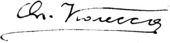 signature de Filaret Kolessa