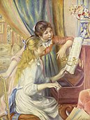 Auguste Renoir - Duas Jovens ao Piano