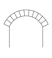 Arco rebajado (escarzano)