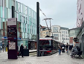 La station du Tramway en 2023.