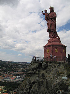 Statua di Notre-Dame de France (1860), Le Puy-en-Velay.