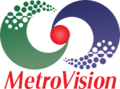 MetroVision logo, used from 1 July 1995 to 1 November 1999.