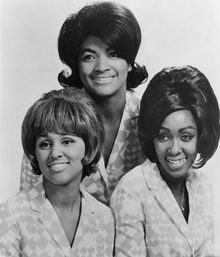 The Blossoms in 1966. Left to right: Darlene Love, Fanita James, Jean King