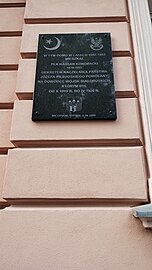 Commemorative plaque to Hasan Konopacki