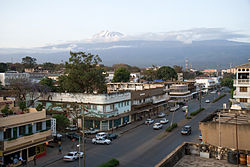 Kilimanjaro set fra Moshi. Foto: Stig Nygaard