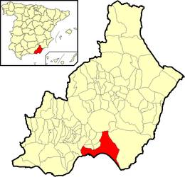 Almería - Localizazion