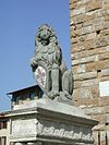 Rèplica del Marzocco a la piazza della Signoria