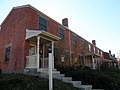 Mooncrest, a community that was built during World War II as housing for defense workers, in Moon Township, Pennsylvania.