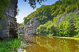 Gorge de Bouky, Registre national des monuments immeubles d'Ukraine[2],